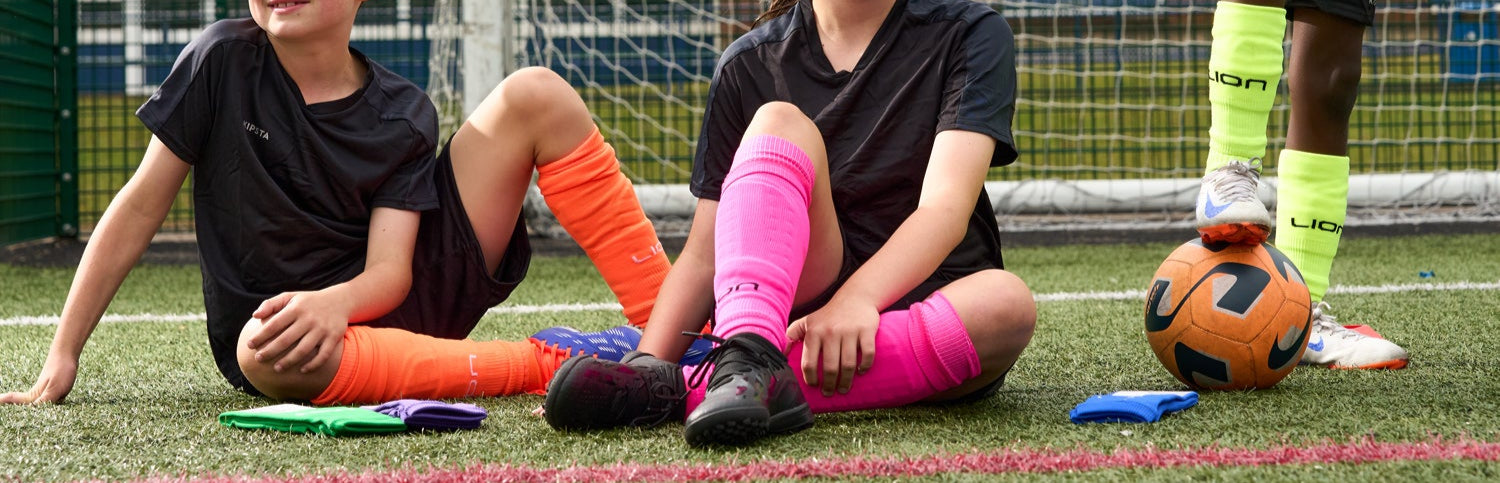 Lion Sportswear - grip socks, sleeve socks, shin pads