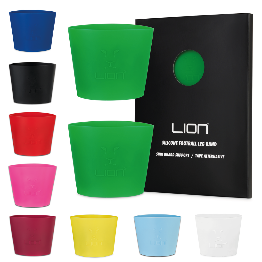 Silicone band holder for shin pad / socks