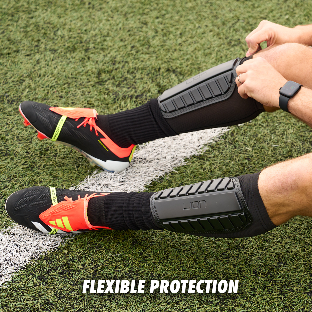 Sleeve Style Shin Guards - Flexible Comfort & Protection - For Kids & Adults