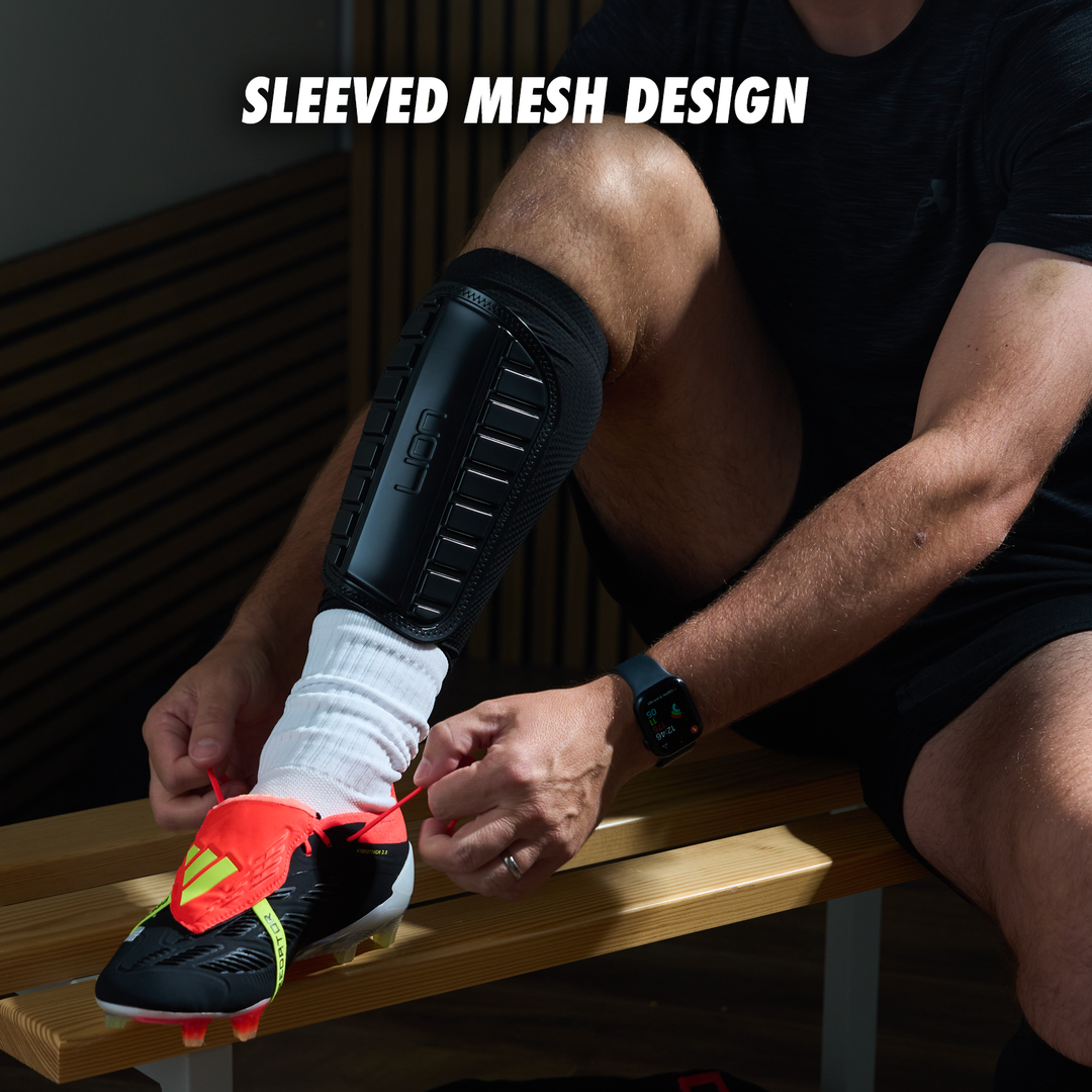 Sleeve Style Shin Guards - Flexible Comfort & Protection - For Kids & Adults