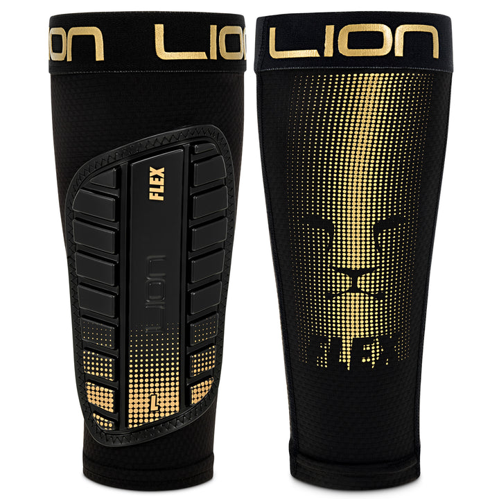 Lion Elite Flex Youth Shin Pad with Sleeve