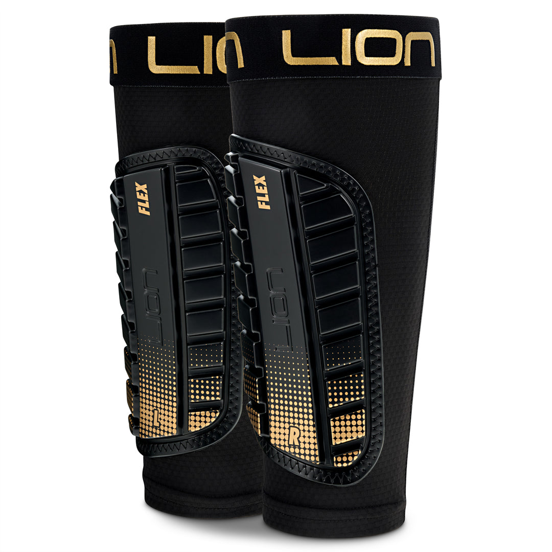 Lion Elite Flex Youth Shin Pad with Sleeve