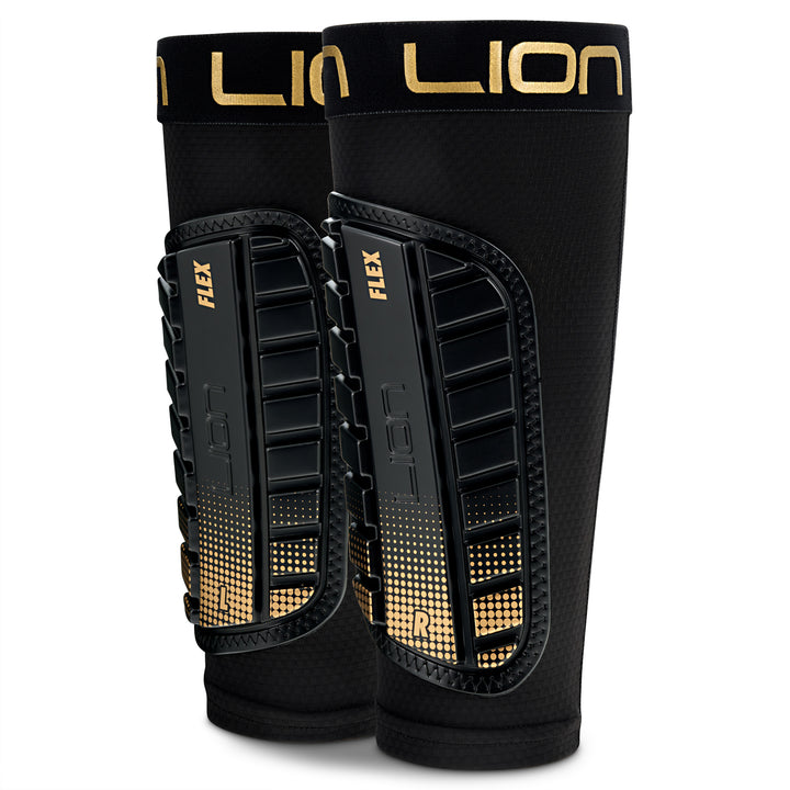 Lion Elite Flex Youth Shin Pad with Sleeve