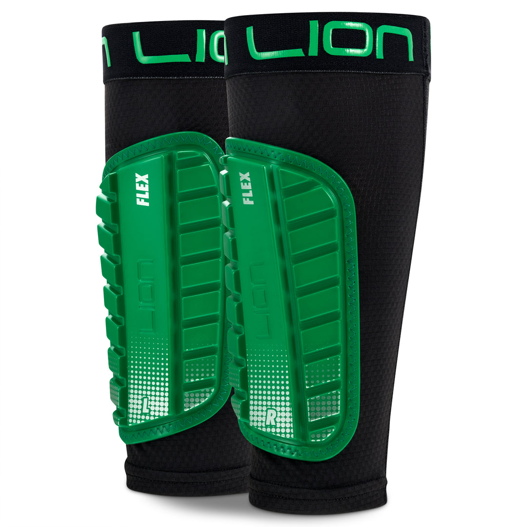 Lion Elite Flex Youth Shin Pad with Sleeve