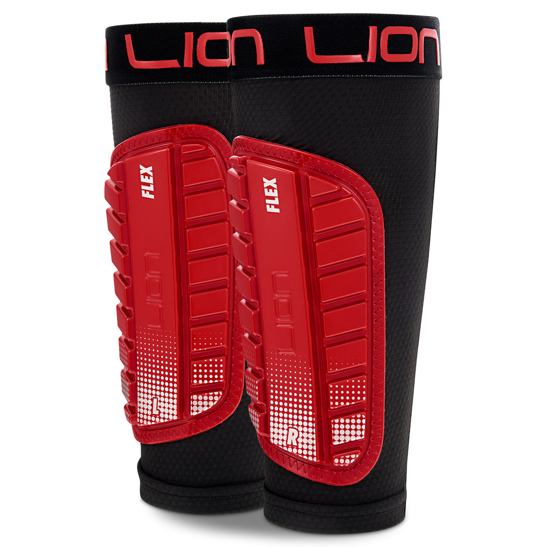 Lion Elite Flex Youth Shin Pad with Sleeve