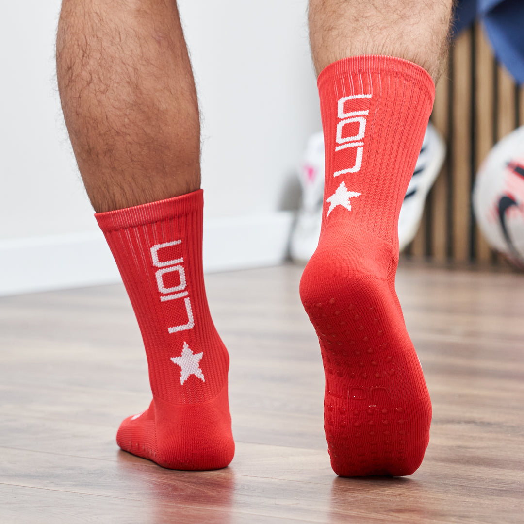 Kids Adults Football Socks Non-Slip Anti Slip Grip Absorbent Sports Rugby  Socks