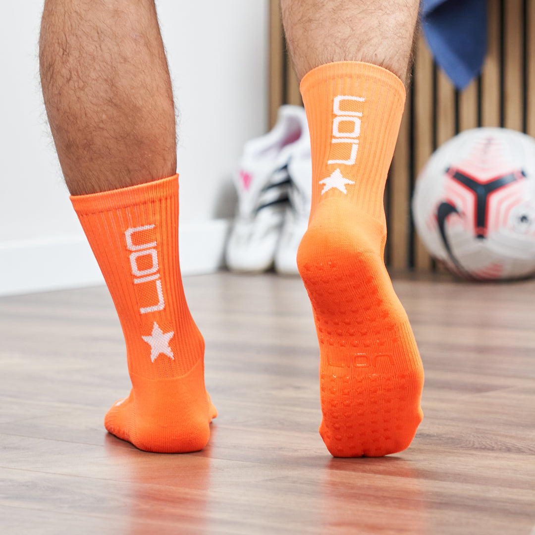 Kids Soccer Grip Socks Anti-Slip Athletic Sports Football Socks Slipper  Socks for 6-12 Years Youth Boys Girls
