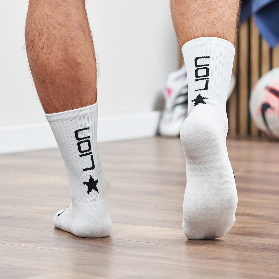 Kids Adults Football Socks Non-Slip Anti Slip Grip Absorbent Sports Rugby  Socks