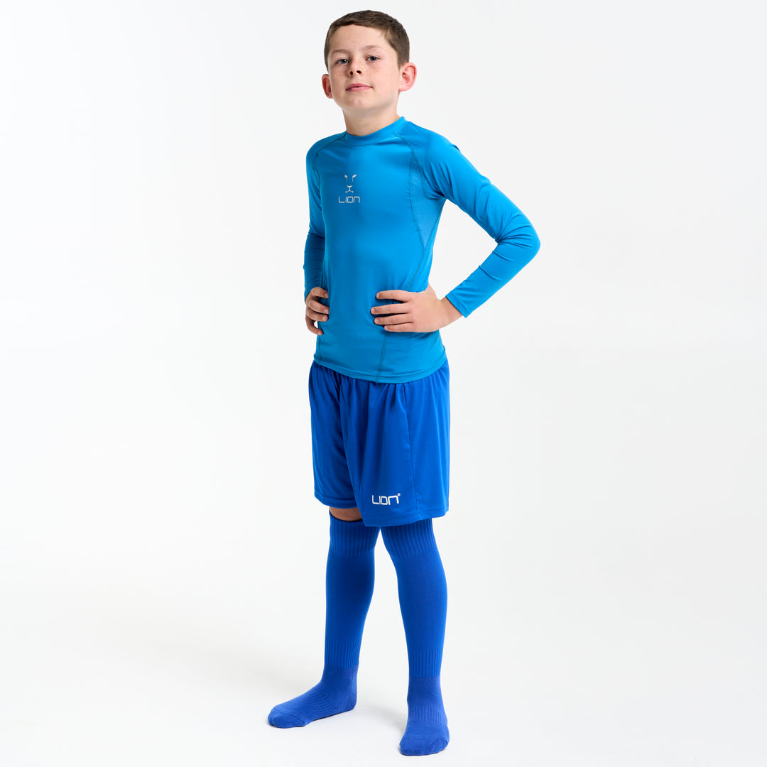 Dunstable FC All Weather Baselayer Top - Napoli Blue
