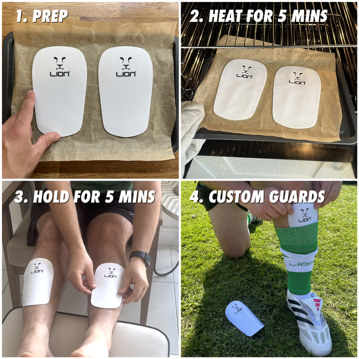 Heat Mouldable Shin Guards