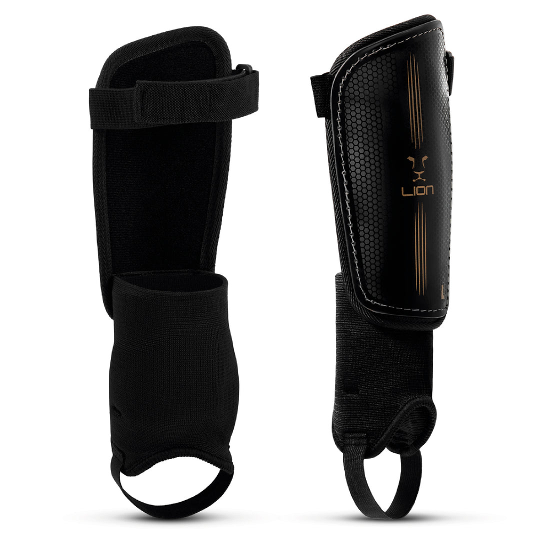 Shin Pads with Ankle Support