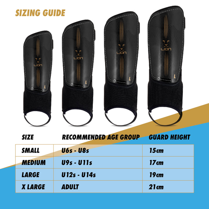 Shin Pads with Ankle Support