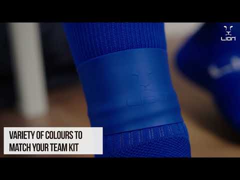 Silicone band holder for shin pad / socks