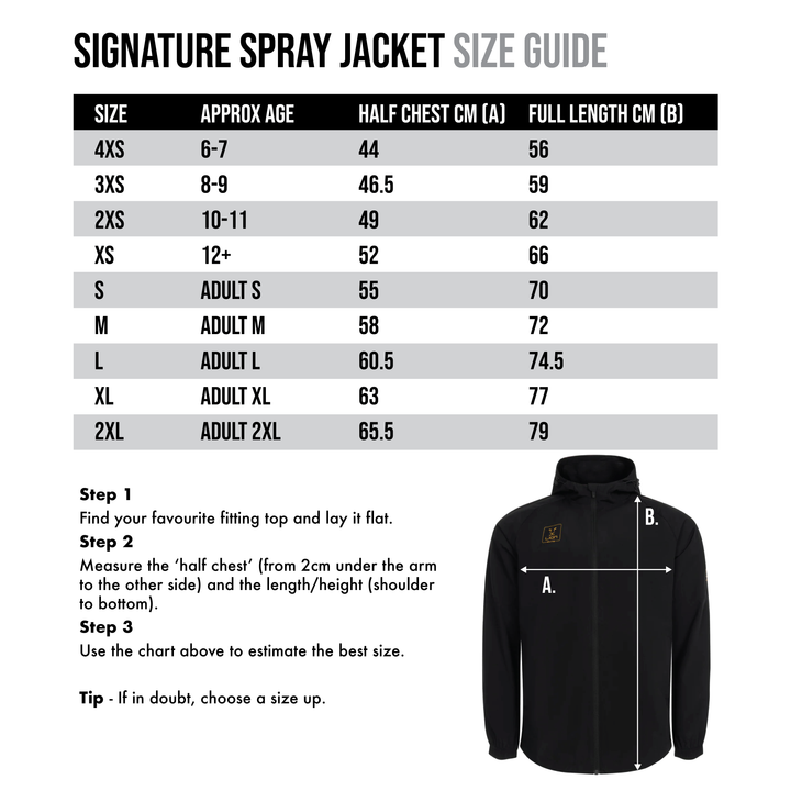 KOFA Elite signature spray jacket